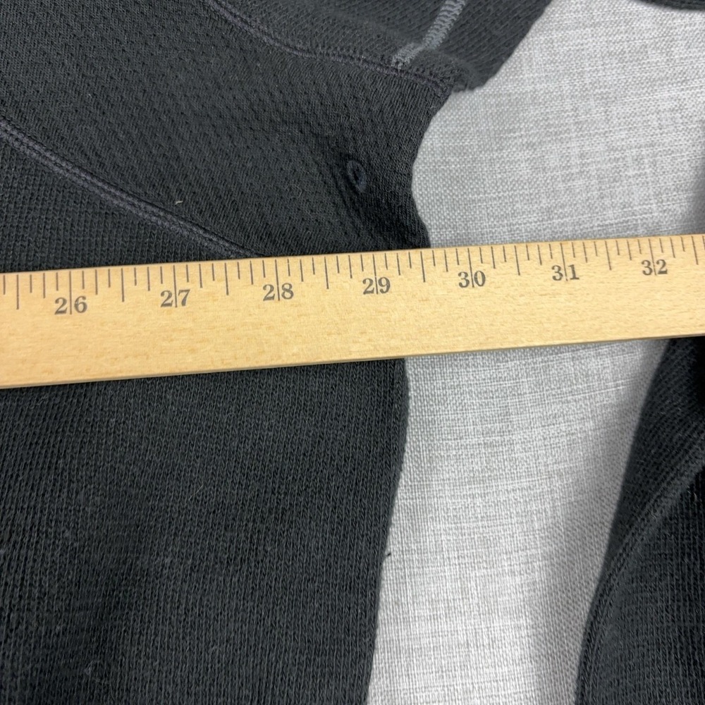 Tommy Bahama Sweater Mens XL Black 1/4 Zip Mock Neck Fleece Pullover Marlin - Picture 7 of 10